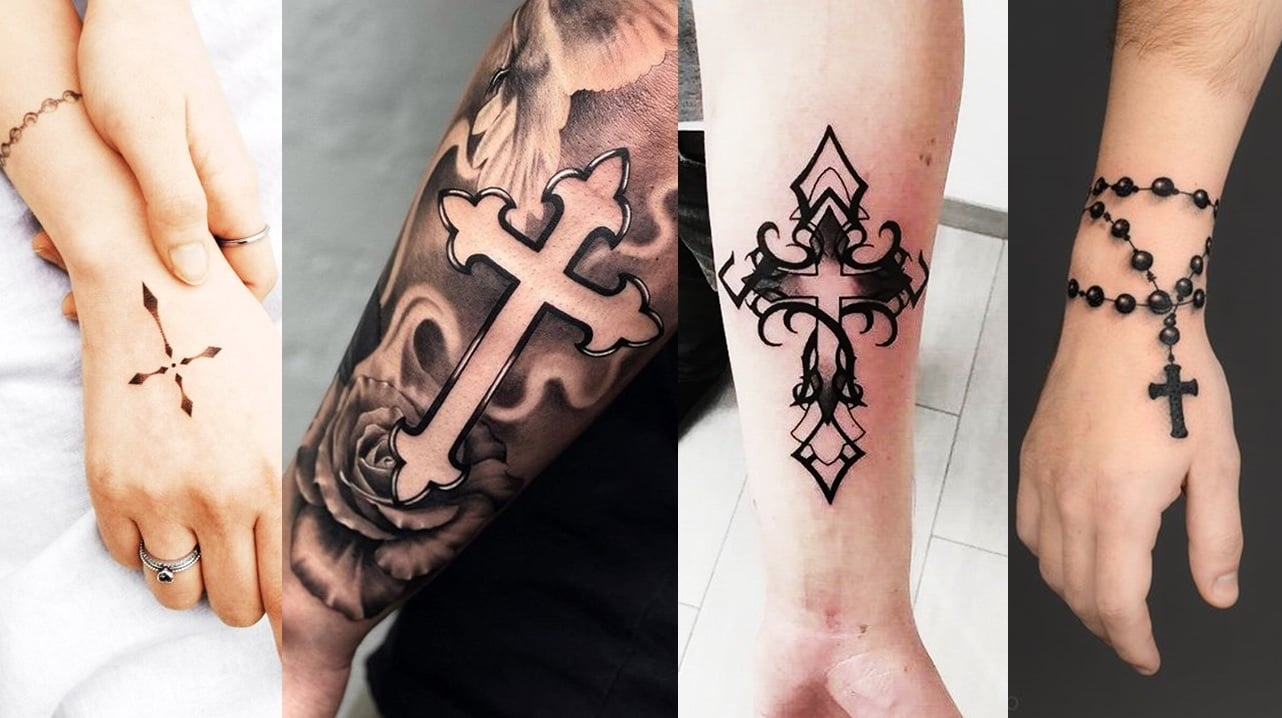 50 Cross Tattoo Ideas To Try For The Love Of Jesus