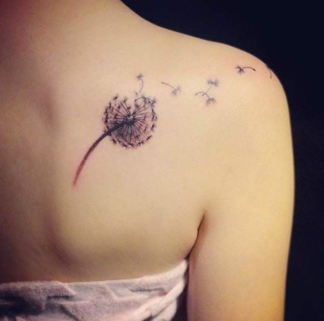 50 Devastatingly Delightful Dandelion Tattoos Tattooblend