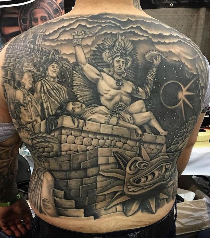 50 Of The Best Aztec Tattoos Tattoo Insider Aztec Tattoo Designs