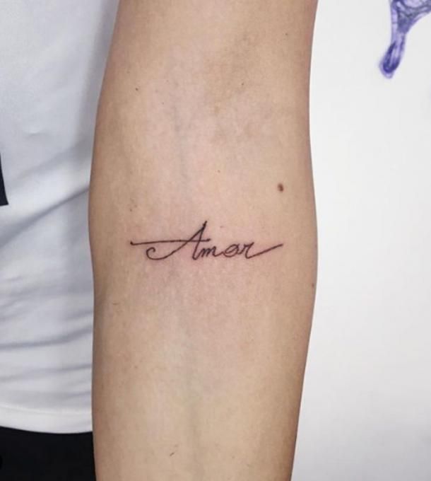 50 Of The Most Meaningful One Word Tattoos To Ink On Your Body Family