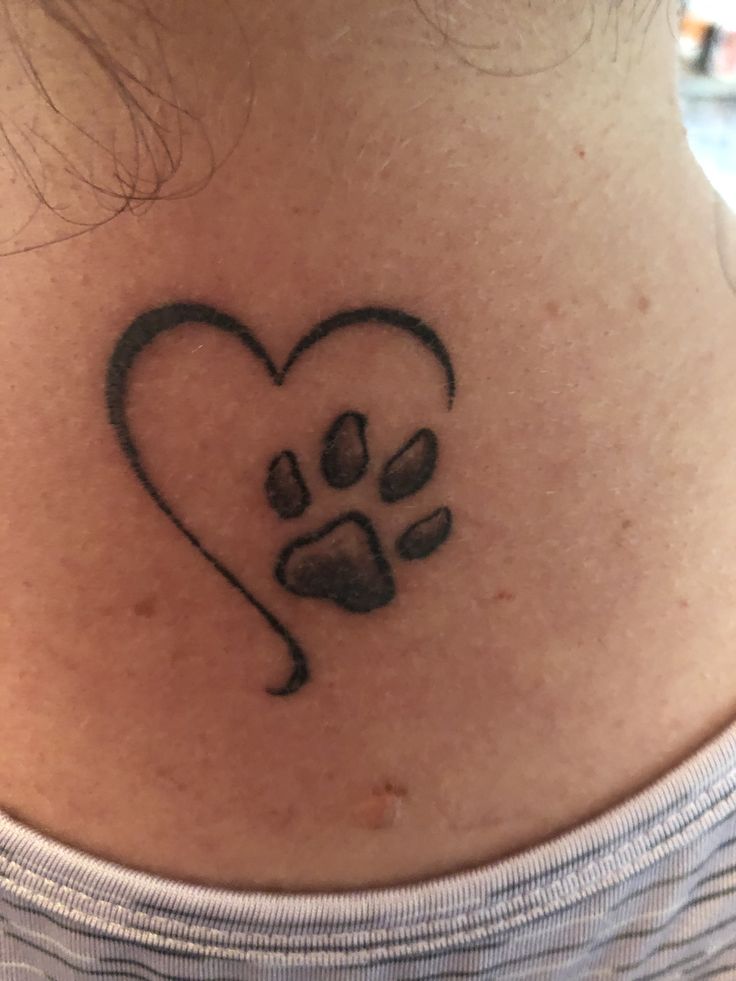 50 Simple Men Tattoos Ideas For 2019 Pawprint Tattoo Paw Tattoo Dog Print Tattoo