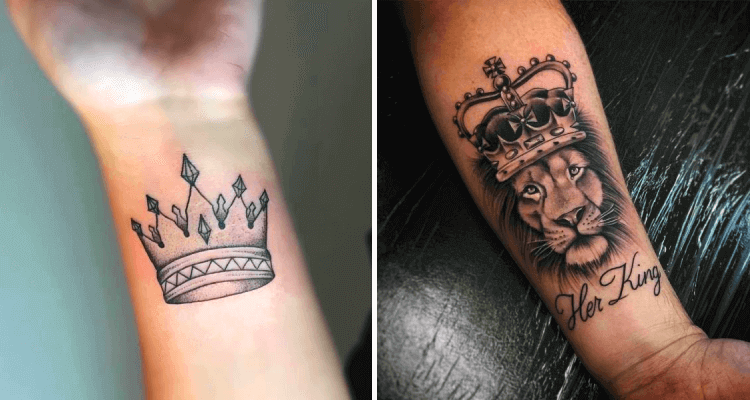 50 Stunning Crown Tattoos For Men Latest Designs 2024