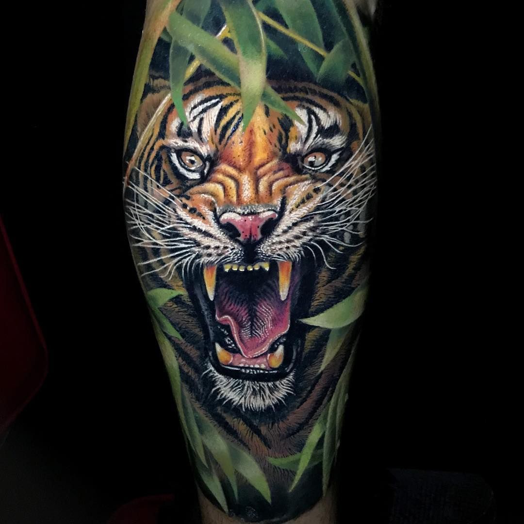 50 Stunning Tiger Head Tattoo Design Ideas February 2021 Tiger Tattoo Tiger Head Tattoo