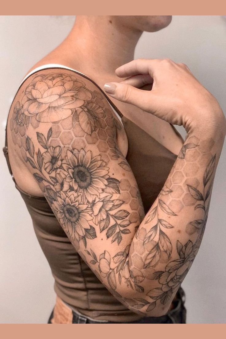 50 Tattoo Sleeve Filler Ideas For Women Filler Tattoo Designs Gap