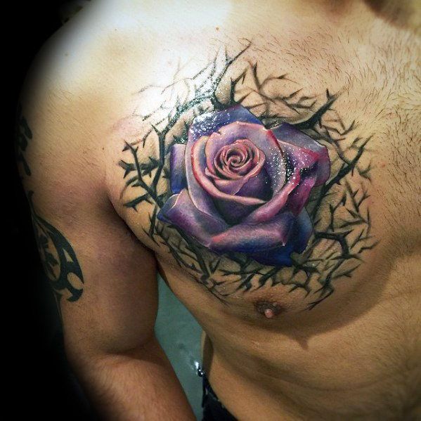 50 Thorn Tattoos For Men Sharp Design Ideas