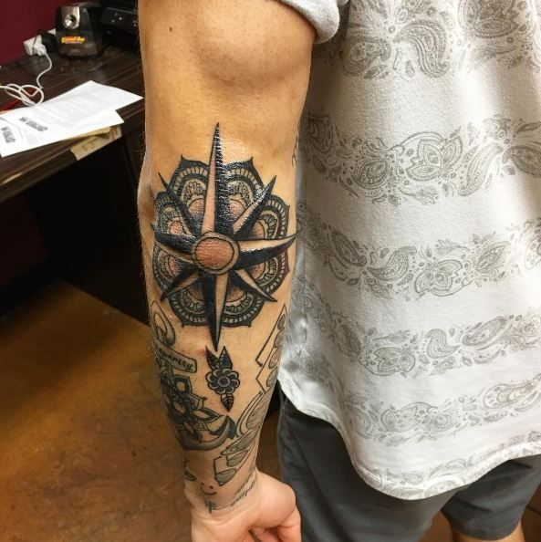 50 Traditional Elbow Tattoos For Men 2020 Tribal Designs Tattoo