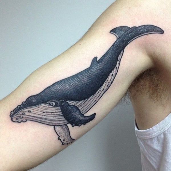 50 Whale Tattoos With Meanings Body Art Guru In 2023 Whale Tattoos