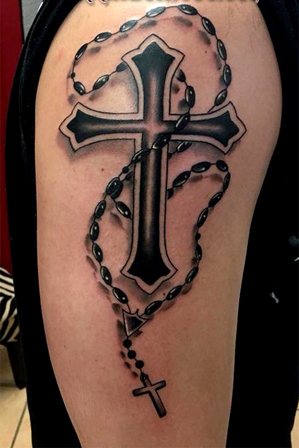 52 Great Rosary Tattoos On Arm Tattoo Designs Tattoosbag Com