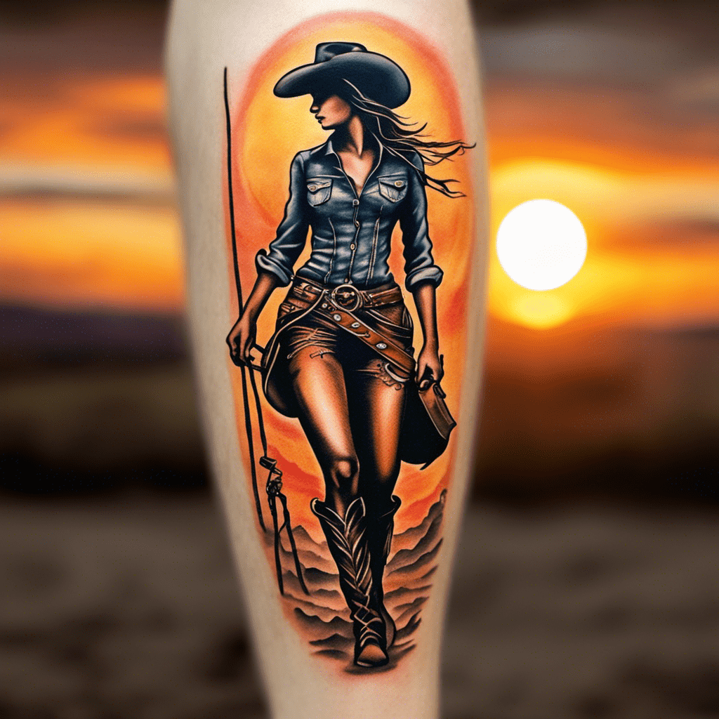 53 Western Tattoo Ideas Created With Ai Artaistry