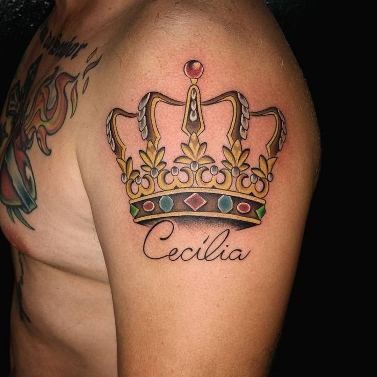 55 Best King And Queen Crown Tattoo Designs Meanings 2019