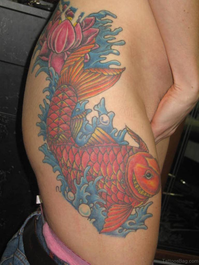 57 Ultimate Fish Tattoos For Thigh Tattoo Designs Tattoosbag Com