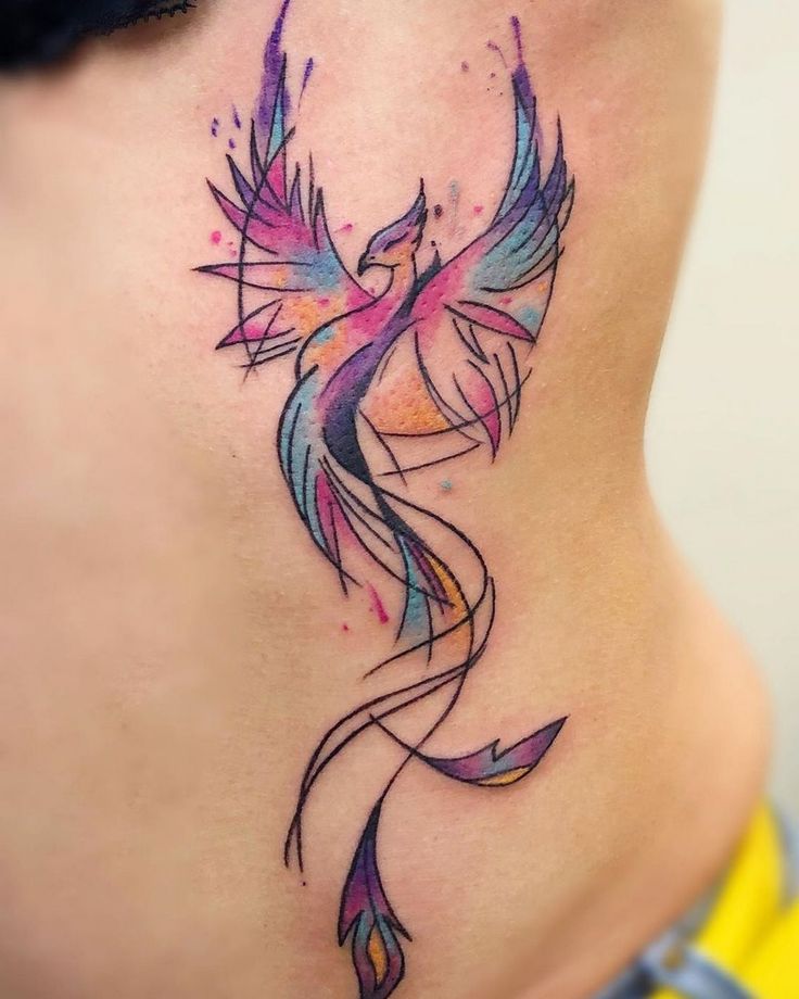 58 Ideas Phoenix Bird Tattoo Symbolic Beauty In 2020 Phoenix Bird Tattoos Phoenix Tattoo