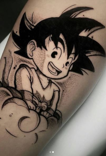 60 Awesome Goku Tattoos For Dragon Ball Z Fans Tattoo Me Now