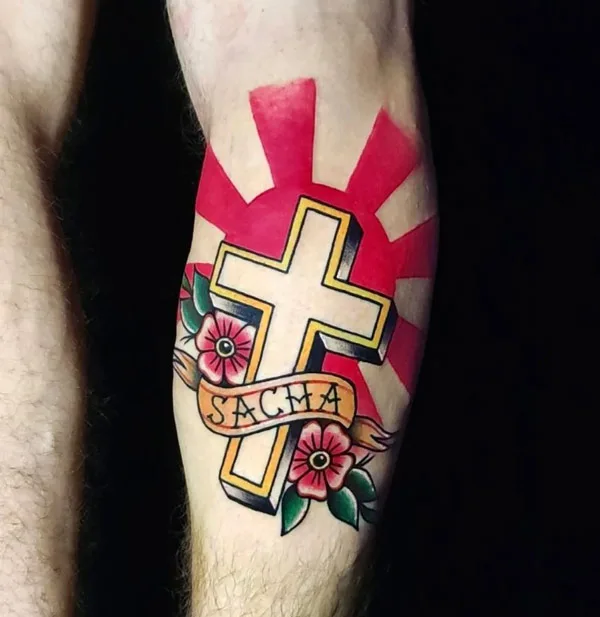 60 Best Jesus Cross Tattoos That Will Inspire You In 2023