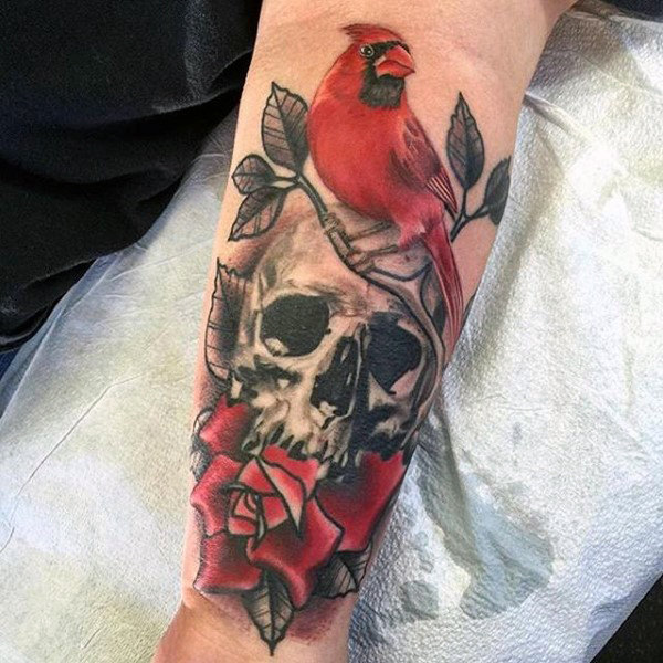 60 Cardinal Tattoo Designs For Men Bird Ink Ideas