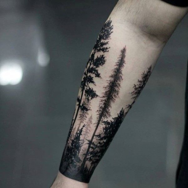 60 Forearm Tree Tattoo Designs For Men Forest Ink Ideas