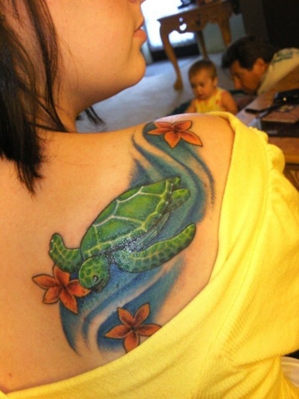 60 Great Examples Of Sea Turtle Tattoos With Meanings Polynesian