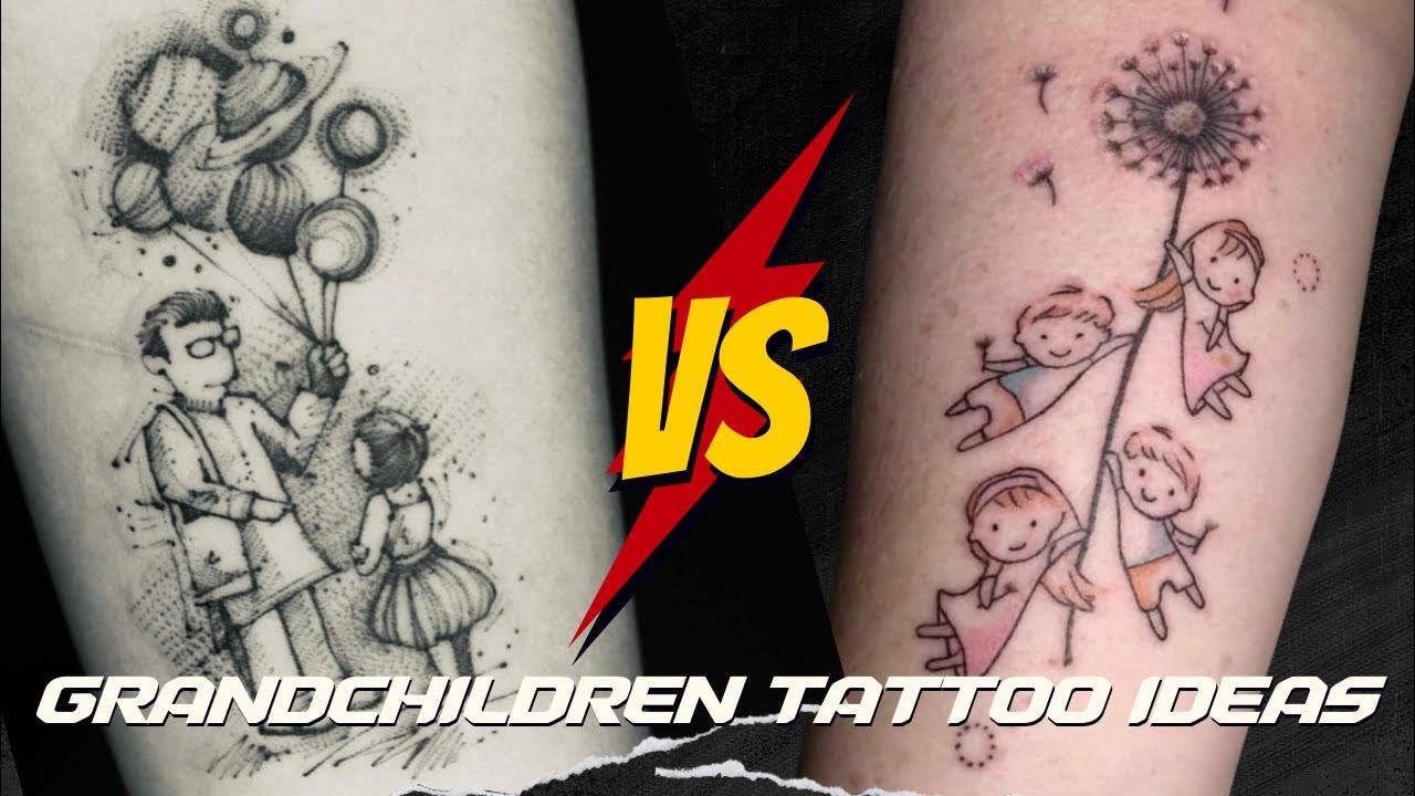 60 Meaningful Grandchildren Tattoos You Need To See Youtube