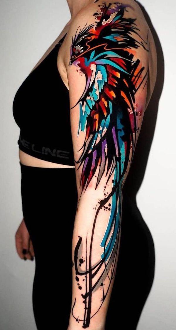 60 Phoenix Tattoos Rise Of A Mythological Bird