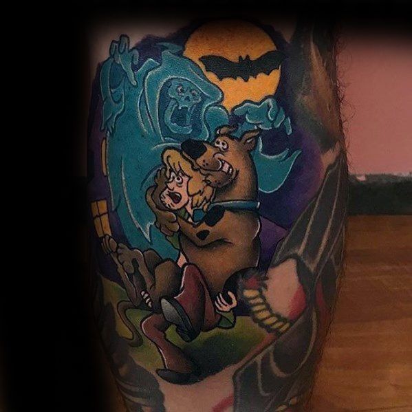 60 Scooby Doo Tattoo Designs For Men Cartoon Ink Ideas