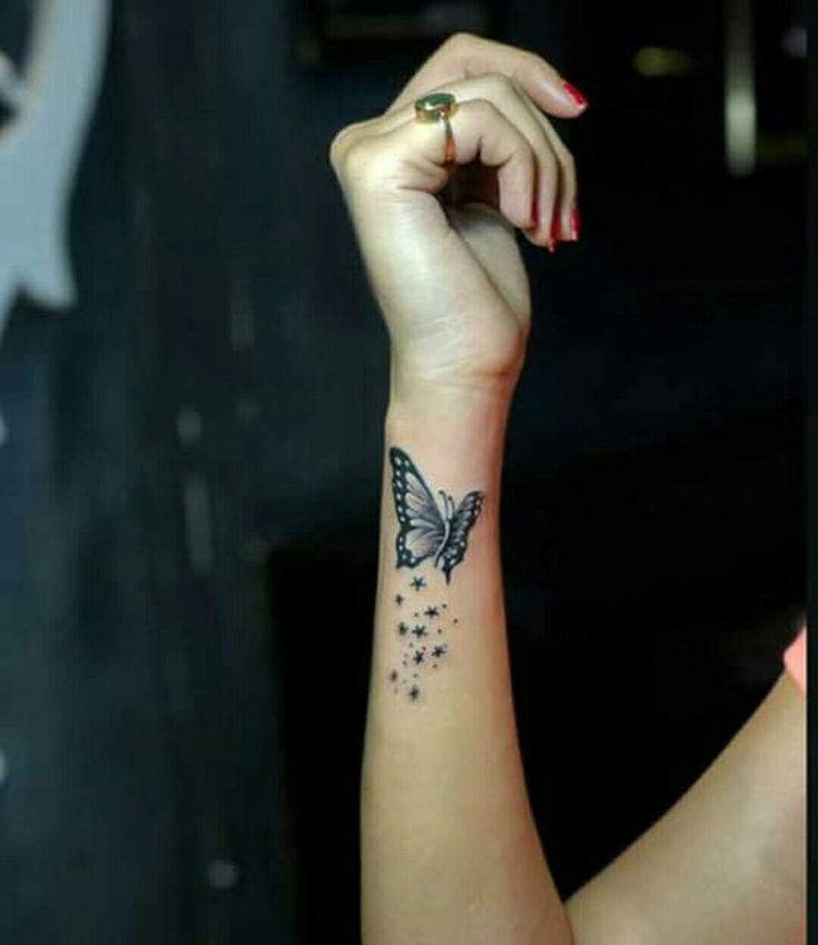 60 Small Butterfly Tattoo Designs For Wrist Wrist Tattoo Designs