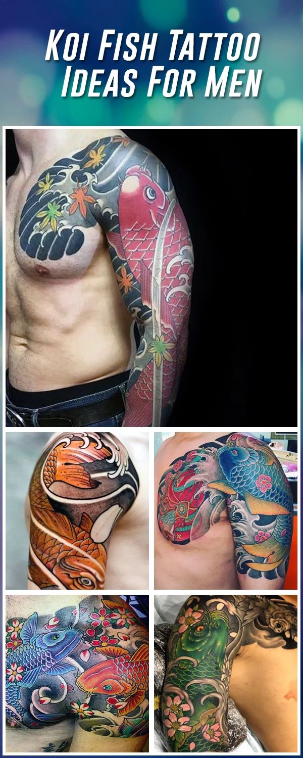 60 Stunning Koi Fish Tattoos That Are Both Traditional And Unique