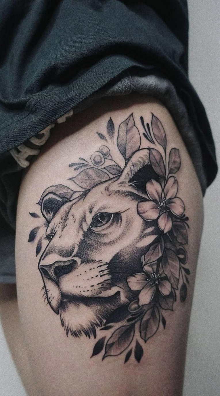 60 Stunning Lioness Tattoos For Women Ideas 03 Style Female