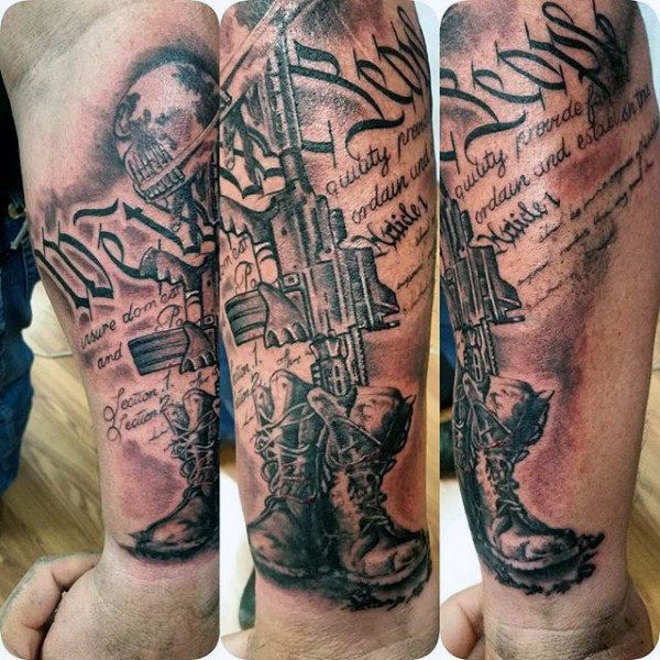 60 We The People Tattoo Designs For Men Constitution Ink Ideas