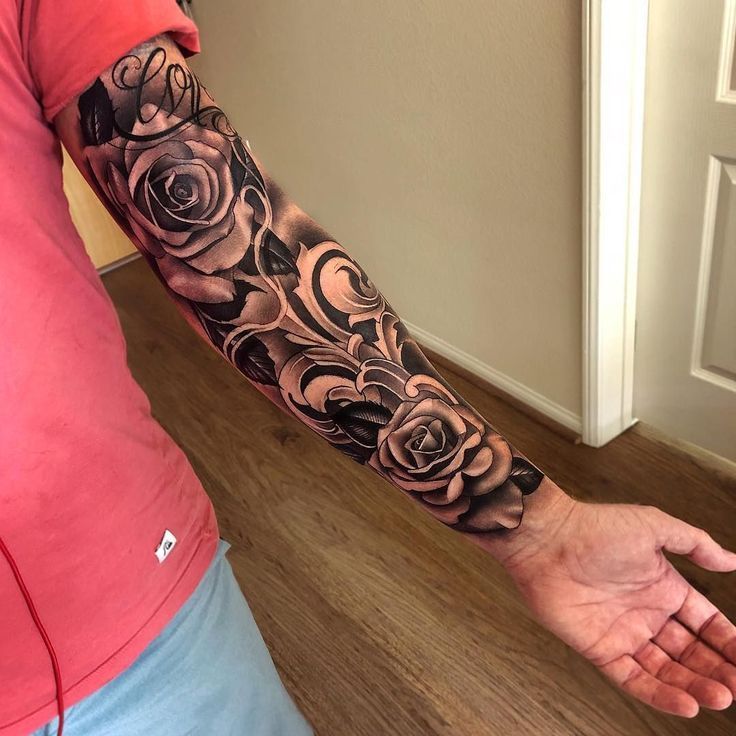 61 Best Rose Tattoo Sleeves Images Rose Tattoos Tattoos Sleeve Tattoos