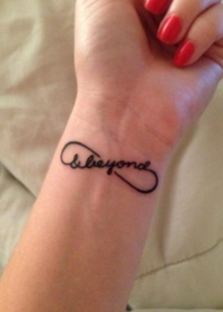 61 Impressive Infinity Wrist Tattoos