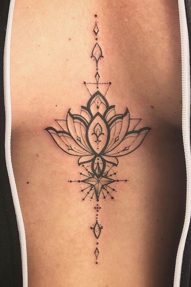 67 Best Lotus Flower Tattoo Ideas To Express Yourself Chest Tattoos For Women Lotus Tattoo