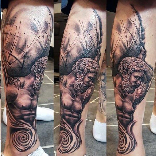 70 Atlas Tattoo Designs For Men Manly Greek Ink Ideas