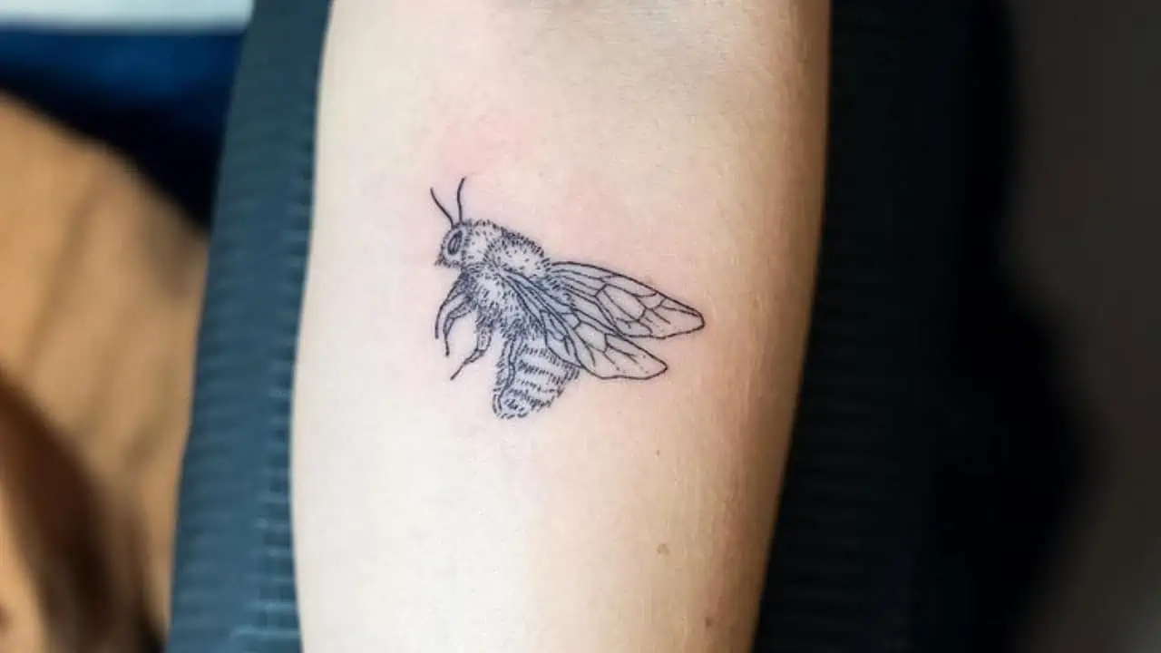 70 Cute And Small Bumble Bee Tattoo Ideas In 2024