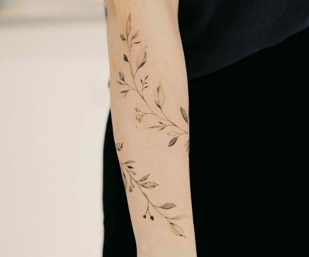 70 Vine Flower Tattoo Ideas That Will Blow Your Mind Fixthelife