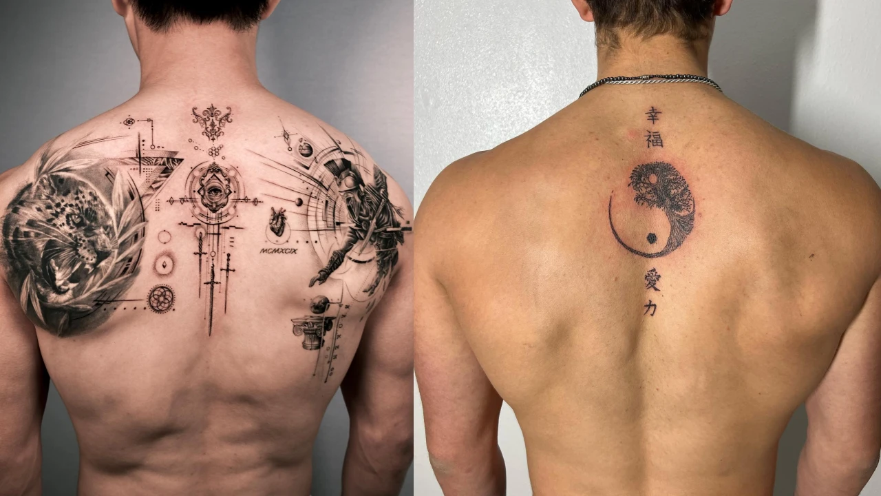 72 Classic Back Tattoos For Male