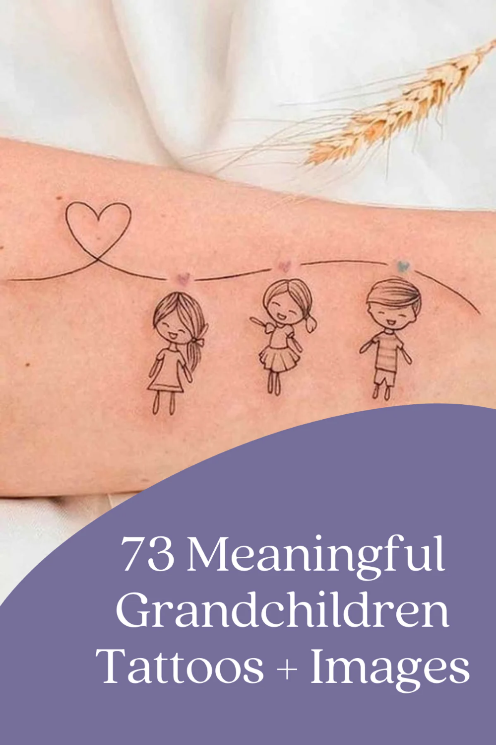 73 Meaningful Grandchildren Tattoos Images Tattoo Glee