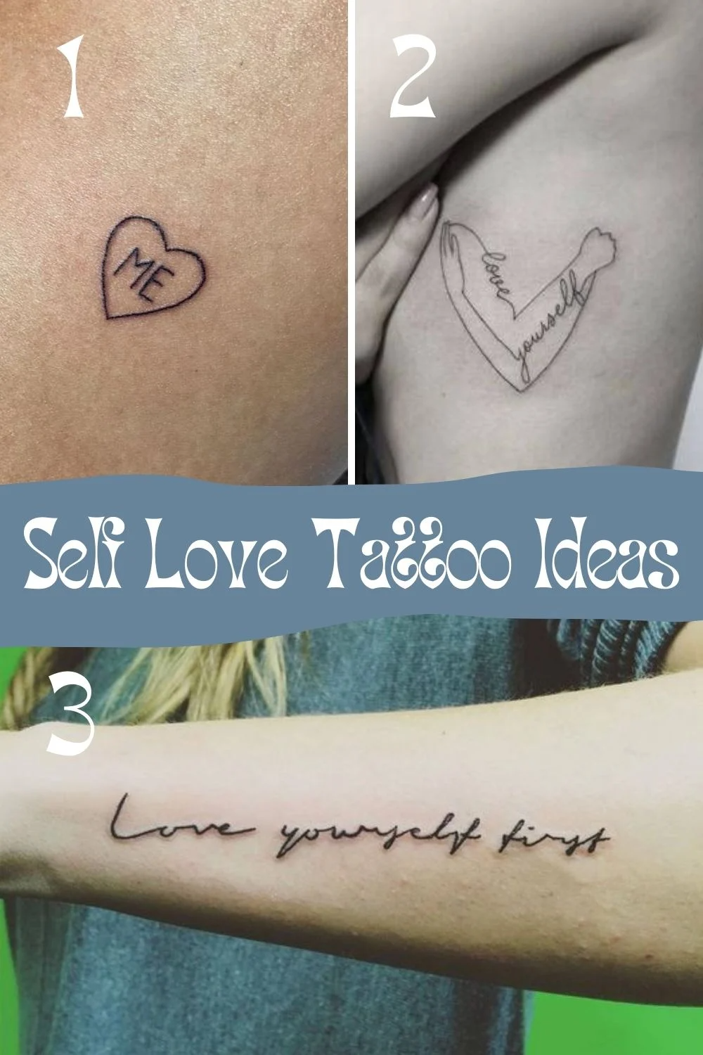 73 Self Love Tattoo Quotes Ideas Love Yourself Tattooglee Finger Tattoos Words Love