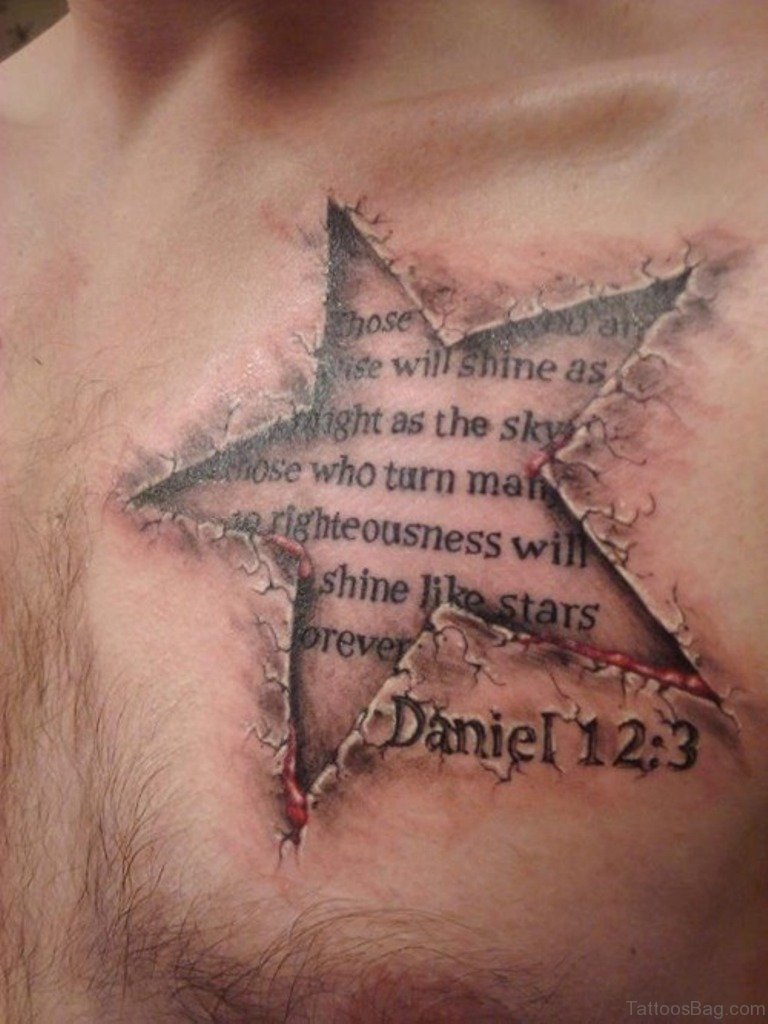 75 Adorable Wording Tattoos For Chest Tattoo Designs Tattoosbag Com