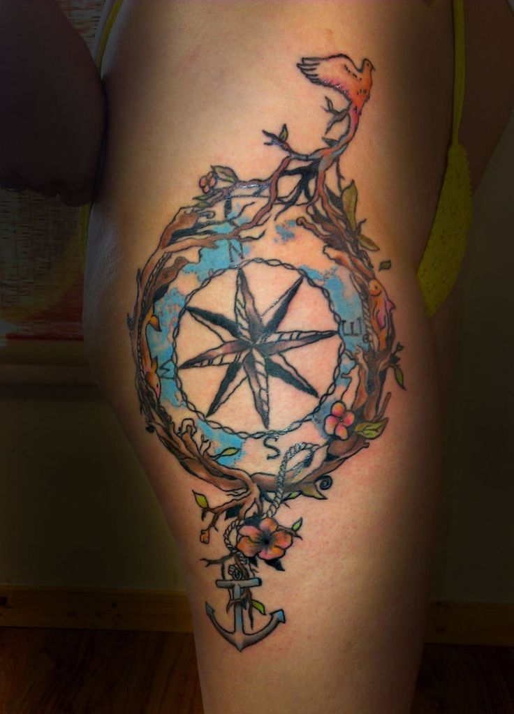 75 Amazing Compass Tattoo Designs Mens Craze