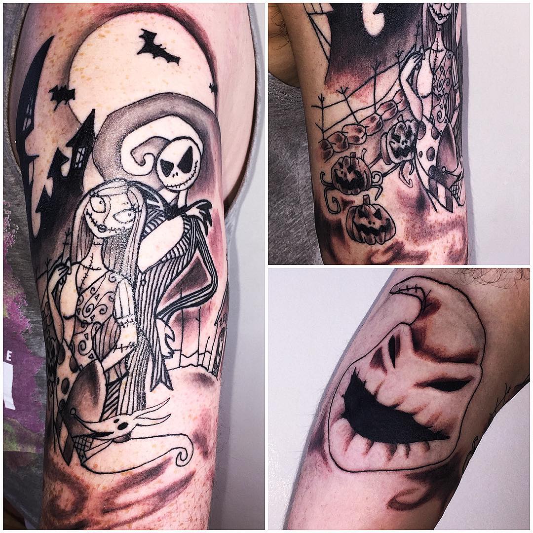 75 Best Nightmare Before Christmas Tattoo Design Ideas 2019