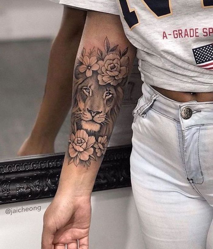 75 Examples Of A Lion Tattoo To Awaken Your Inner Strength %%Page ...