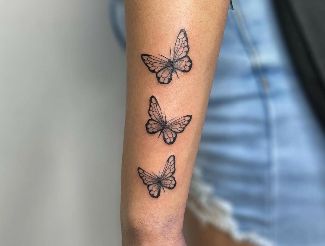 79 Beautiful Butterfly Wrist Tattoos