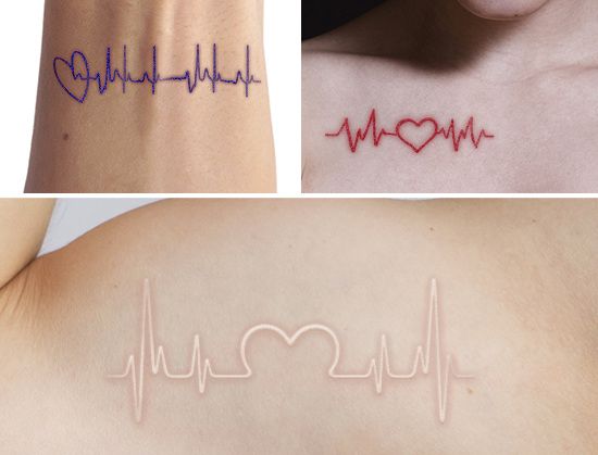 8 Heartbeat Tattoo Designs That Are Worth Trying With Images