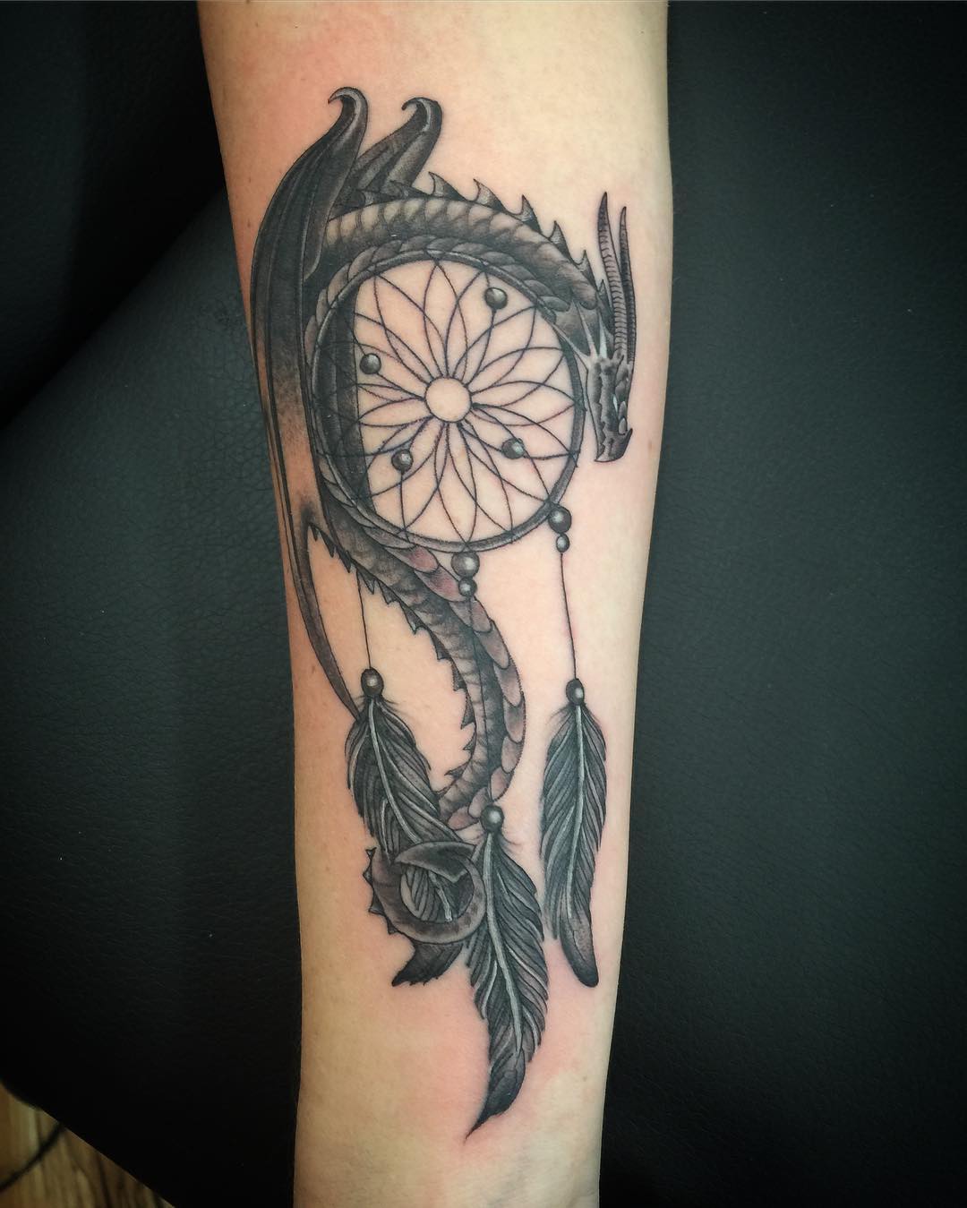 80 Best Dreamcatcher Tattoo Designs Meanings Dive Deeper 2019