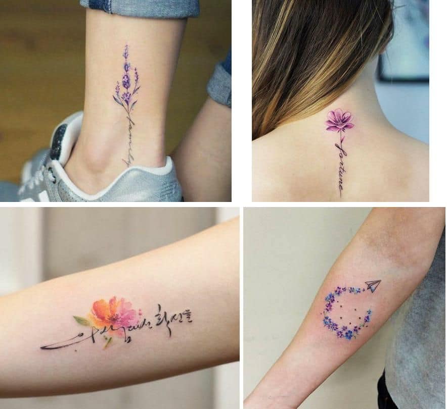 80 Dise Os De Tatuajes Finos Para Mujer Que Simplemente Enamoran