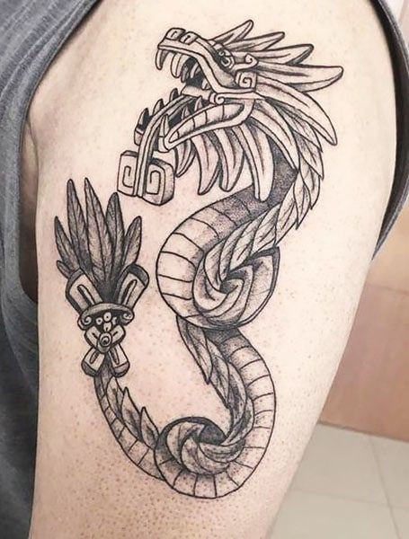 80 Warrior Aztec Tattoo Designs Meaning The Trend Spotter