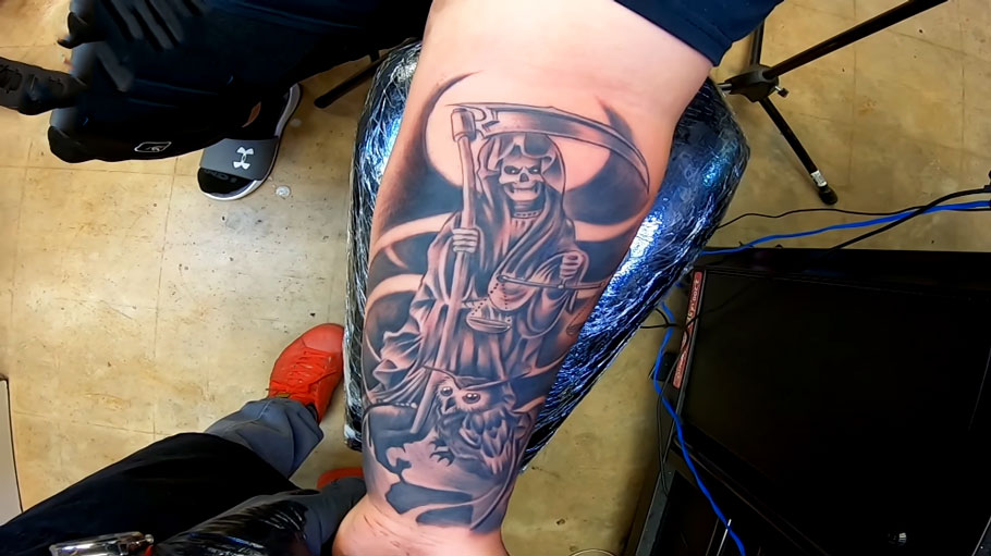 81 Awe Inspiring Santa Muerte Tattoo Ideas To Achieve Self Discipline