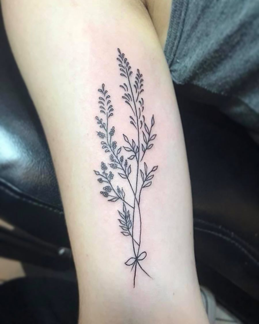 84 Heather Tattoo Ideas Heather Flower Heather Plant Scottish Heather