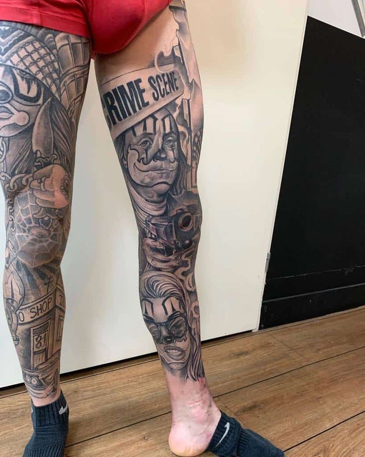 85 Amazing Leg Sleeve Tattoo Ideas 2024 Inspiration Guide