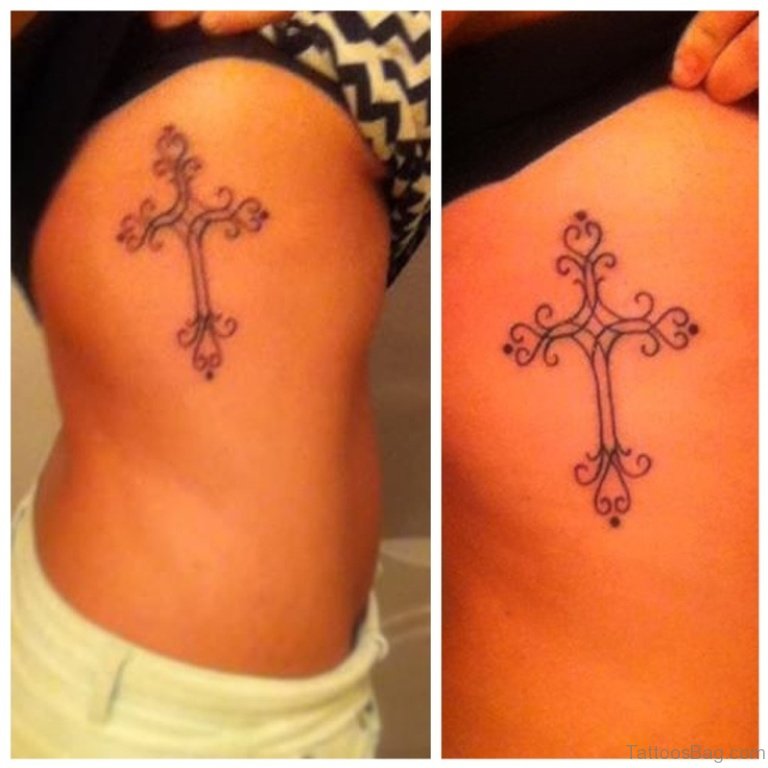 86 Newest Cross Tattoos For Rib Tattoo Designs Tattoosbag Com